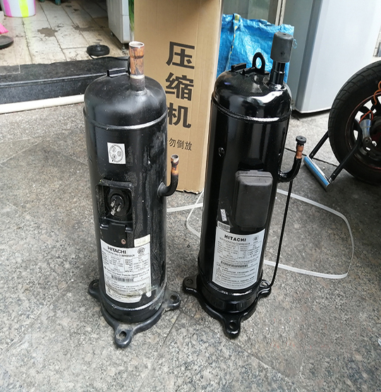 通河中央空调压缩机的更换维修